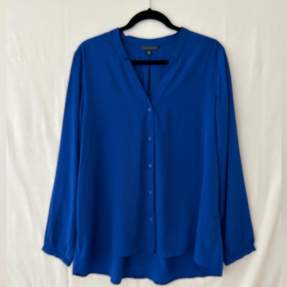 Tommy Hilfiger button front blouse, Size XL